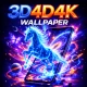 3D 4D 4K Live Wallpaper icon
