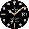 Analog ROLEX Royal 2 watchface