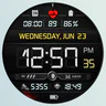 MD111 Digital watch face