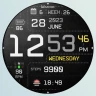 MD131 - Digital watch face