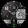 MD295 Analog watch face