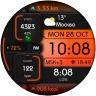 DIGI MONODARK WS74 Watch face