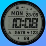 SH092 Watch Face, WearOS watch