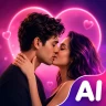 فيديو AI للقبلة والعناق