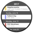 Calendar for wear icon