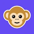 Monkey - make new friends icon