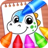 Dino Coloring Game