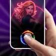 3D Fingerprint animation icon