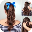 Hairstyles step by step icon