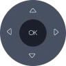 Hitachi Smart TV Remote