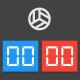 ป้ายบอกคะแนนวอลเลย์บอล icon