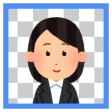 証明写真背景編集アプリ icon