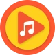 مشغل الموسيقى - مشغل الصوت icon