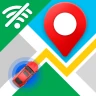 แผนที่ออฟไลน์: GPS นำทาง