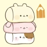 待受にメモ帳 可愛いキャラクター達のメモ帳ウィジェット