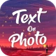 เขียนข้อความบนภาพ Photo Editor icon