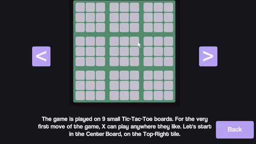 Ultimate Tic Tac Toe screenshot