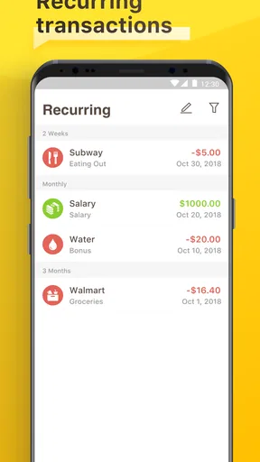 Checkbook - Account Tracker screenshot