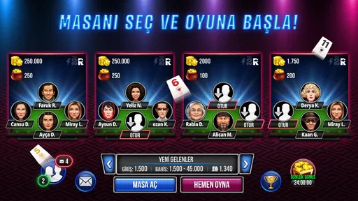 Can Okey - Online Çanak Okey screenshot