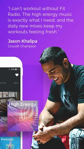 Fit Radio: Train Inspired screenshot
