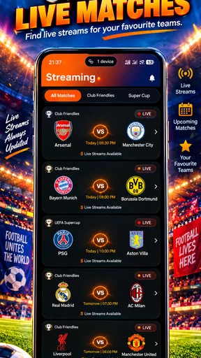 SportzFy TV: Live Football TV screenshot