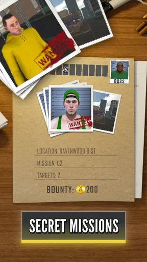 Agent Hun: ألعاب حركة screenshot