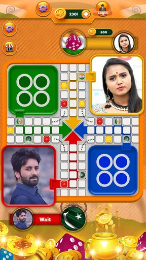 India vs Pakistan Ludo Match screenshot