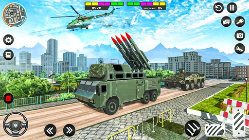 Rocket Attack Missile Truck 3d screenshot