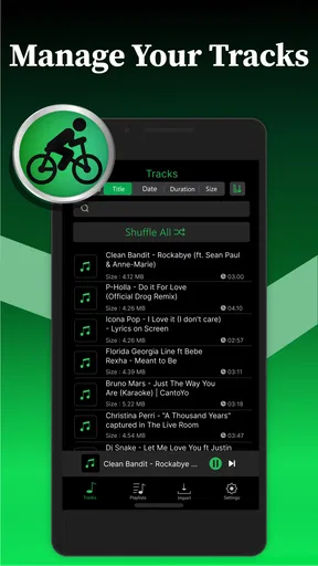 Offline Music Player screenshot