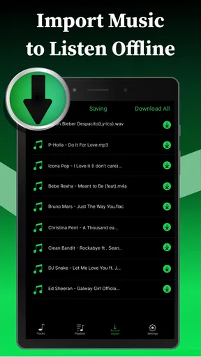Offline Music Player screenshot