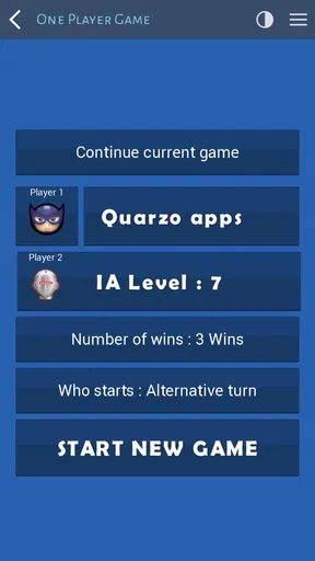 4 in a row screenshot