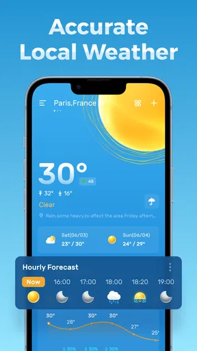 일기예보, 실시간 날씨 및 라이브 screenshot