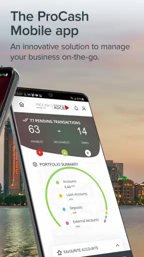 ADCB Procash Mobile screenshot
