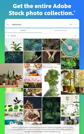 Adobe Express: فيديو وصور AI screenshot