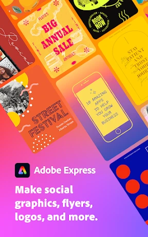 Adobe Express: فيديو وصور AI screenshot