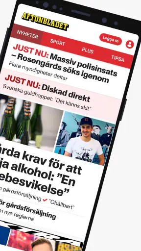 Aftonbladet Nyheter screenshot