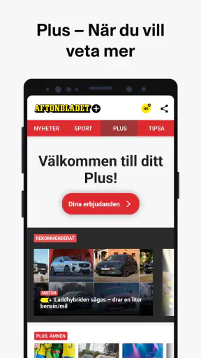 Aftonbladet Nyheter screenshot