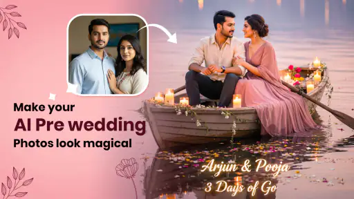 AI Pre-Wedding Photo Shoot screenshot