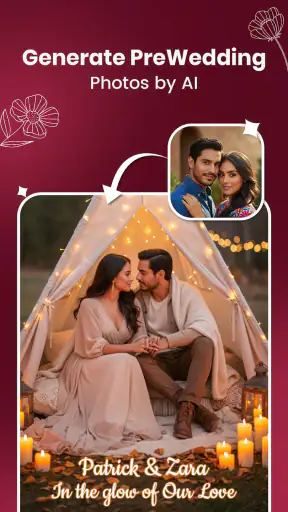AI Pre-Wedding Photo Shoot screenshot