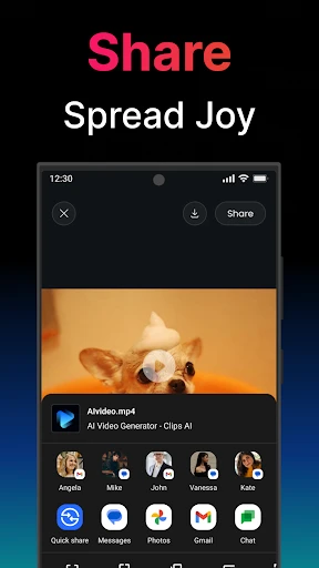 AI Video Generator - Clips AI screenshot