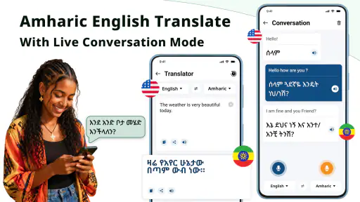 Amharic Typing Keyboard screenshot