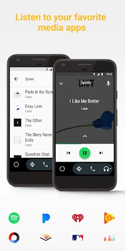 Android Auto screenshot