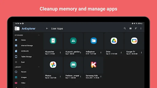 AnExplorer Pro File Transfer screenshot