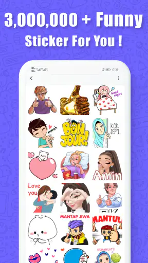 Anim Stickers (WAStickerApps) screenshot