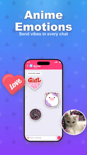 Anime Sticker Maker Studio screenshot
