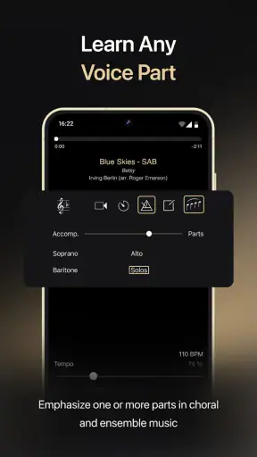 Appcompanist: Vocal Training screenshot