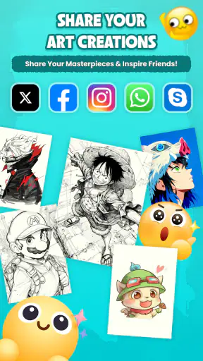 AR Cartoon Drawing – Sketch screenshot