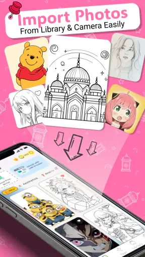 AR تحويل الصوره الى رسمه screenshot