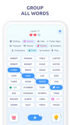 Associations Word Connections screenshot