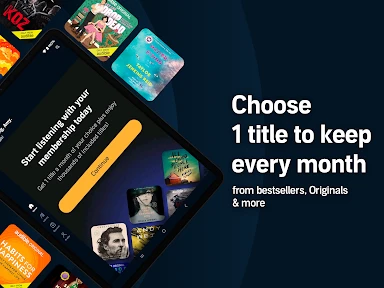 Audible مسموع - الكتب المسموعة screenshot